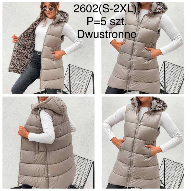 Kamizelka damkie Roz S-2XL, 1 Kolor Paczka 5 szt